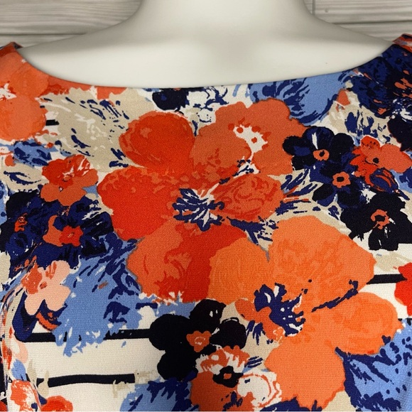 Charter Club Striped Belted Blouse - Picture 3 of 5